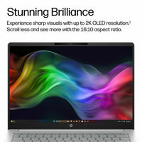 HP Omnibook 3, Copilot+ PC, Snapdragon X, 16GB RAM, 256GB SSD, 14 Inch Laptop, 14-hz0001nax