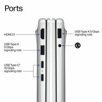 HP Omnibook 3, Copilot+ PC, Snapdragon X, 16GB RAM, 256GB SSD, 14 Inch Laptop, 14-hz0001nax