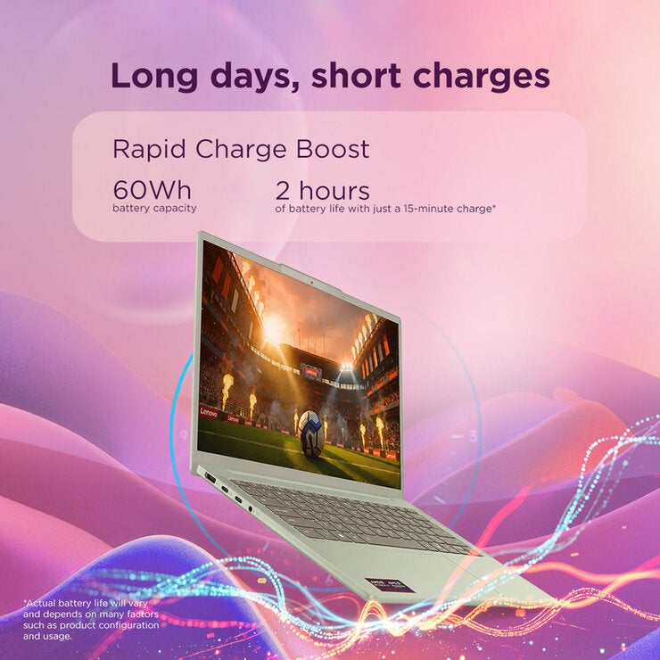 Lenovo IdeaPad Slim 5, Copilot+ PC, AMD Ryzen AI 5, 16GB RAM, 512GB SSD, 14 inch OLED Laptop, 83S1000SUK