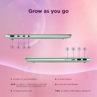 Lenovo IdeaPad Slim 5, Copilot+ PC, AMD Ryzen AI 5, 16GB RAM, 512GB SSD, 14 inch OLED Laptop, 83S1000SUK