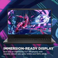 HP OMEN, AMD Ryzen AI 7, 16GB RAM, 1TB SSD, NVIDIA GeForce RTX 5060, 17.3 inch Gaming Laptop, 17-db1000na