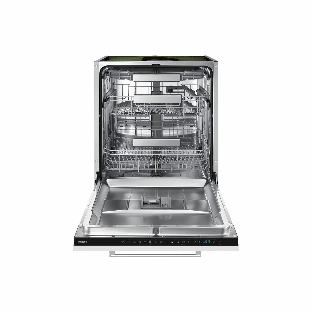 Samsung DW70H73WCB0U4 Integrated Dishwasher, C Rated in White