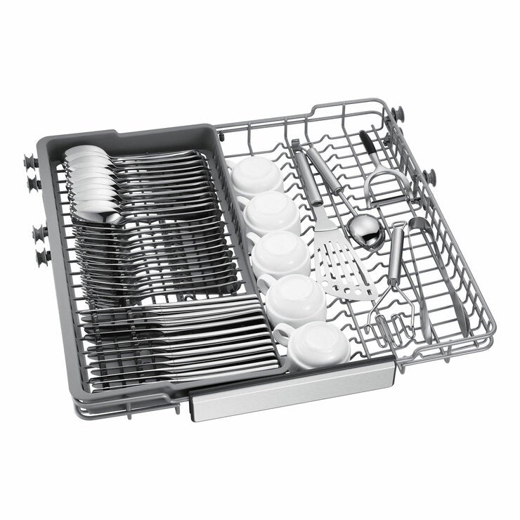 Samsung DW70H73WCB0U4 Integrated Dishwasher, C Rated in White