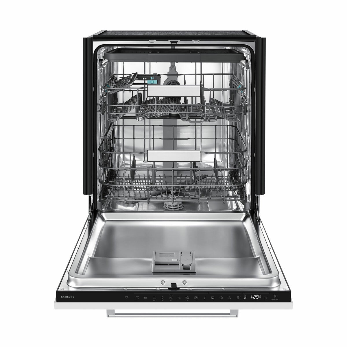 Samsung DW80H73VBB0U4 Integrated Dishwasher, B Rated