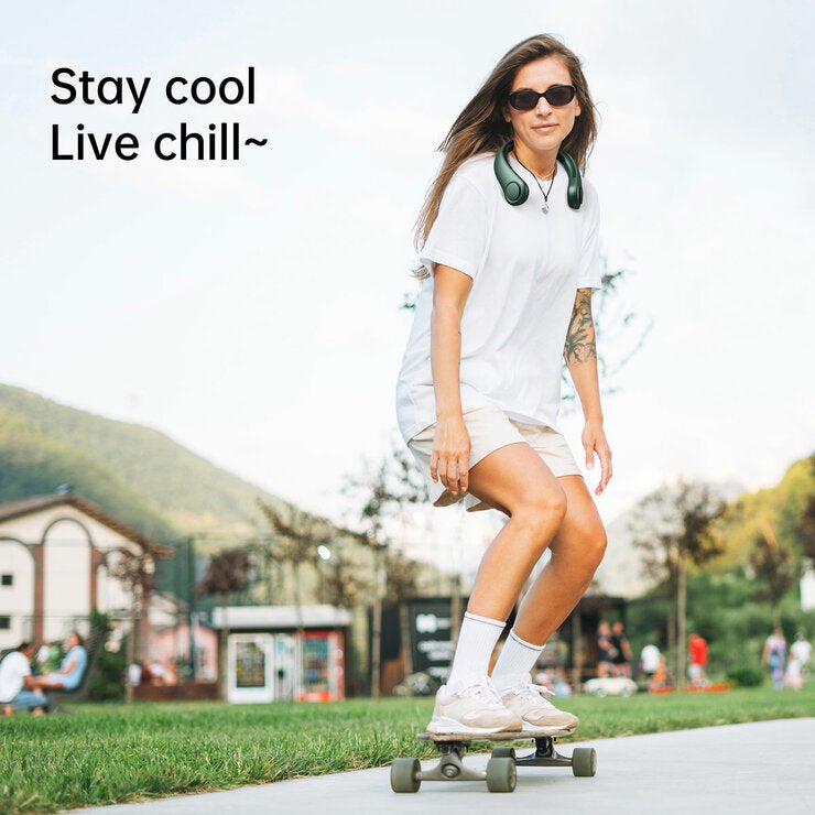JisuLife Portable Neck Fan 3 in 2 Colours