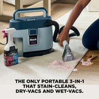 Shark VX110UK EveryMess Portable 3-in-1 Stain Eliminator, Wet & Dry Vacuum