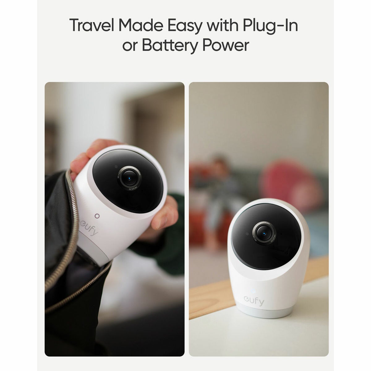 eufy E21 5" Smart Video Baby Monitor with 4K Pan-Tilt Camera