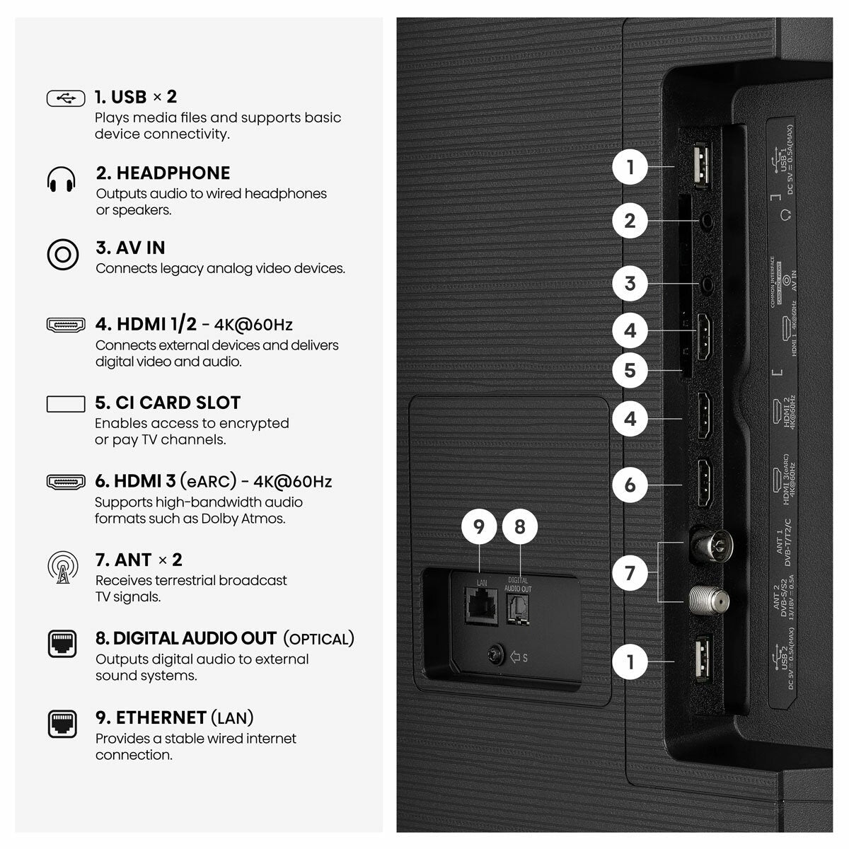 Hisense 85E7STUK 85 Inch QLED HD Smart TV