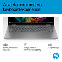 HP Omnibook X Flip, AMD Ryzen AI 7, 16GB RAM, 1TB SSD, 14 Inch Convertible 2 in 1 OLED Laptop, 14-fk0009na