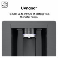 LG InstaView GMK960EV2E Multidoor Smart Fridge Freezer , E Rated in Black