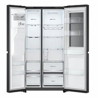 LG GSXE81EVBE Side by Side Smart Fridge Freezer With InstaView, E Rated in Black