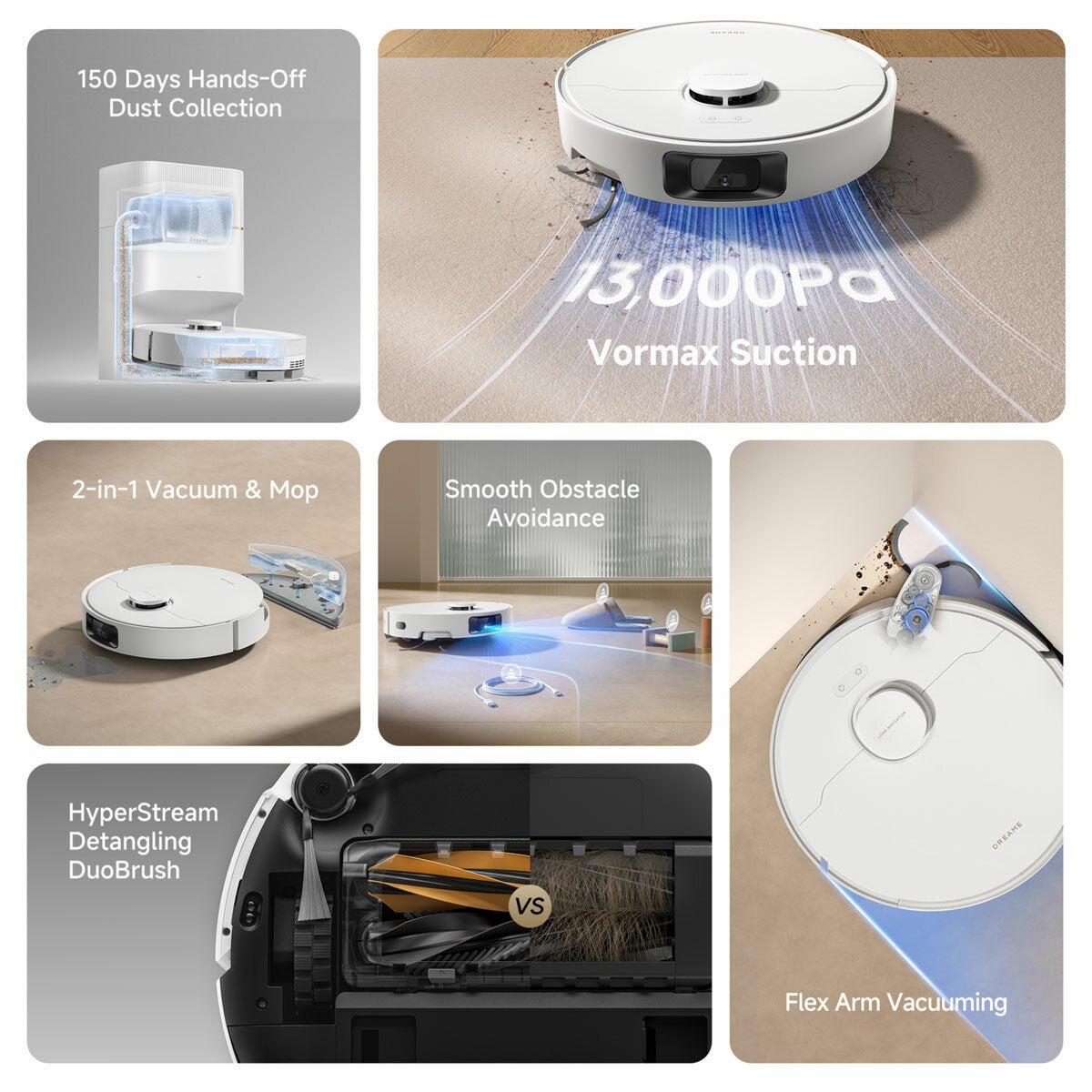 Dreame D20 Pro Plus Auto-Empty Robot Vacuum Cleaner & Mop