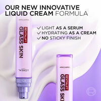 L'Oreal Revitalift Glass Skin Liquid Cream, 2 x 50ml