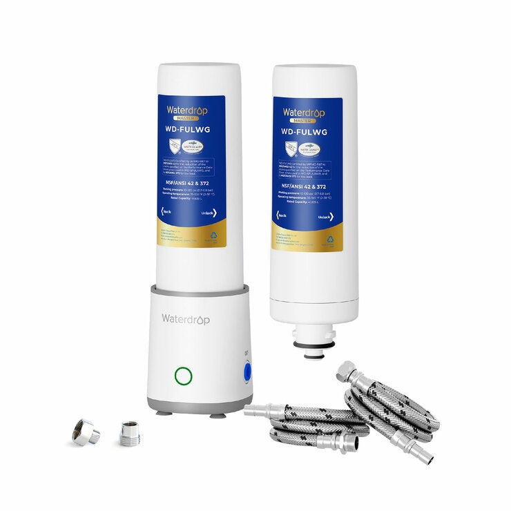 Waterdrop Under-Sink Water Filter System + Replacement Filter