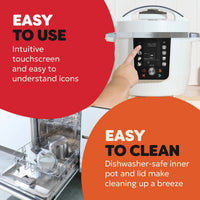 Instant Pot PRO 5.7L 10-in-1 Multicooker in 2 Colours
