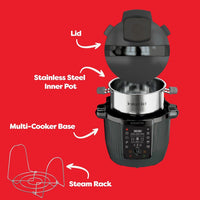 Instant Pot PRO 5.7L 10-in-1 Multicooker in 2 Colours