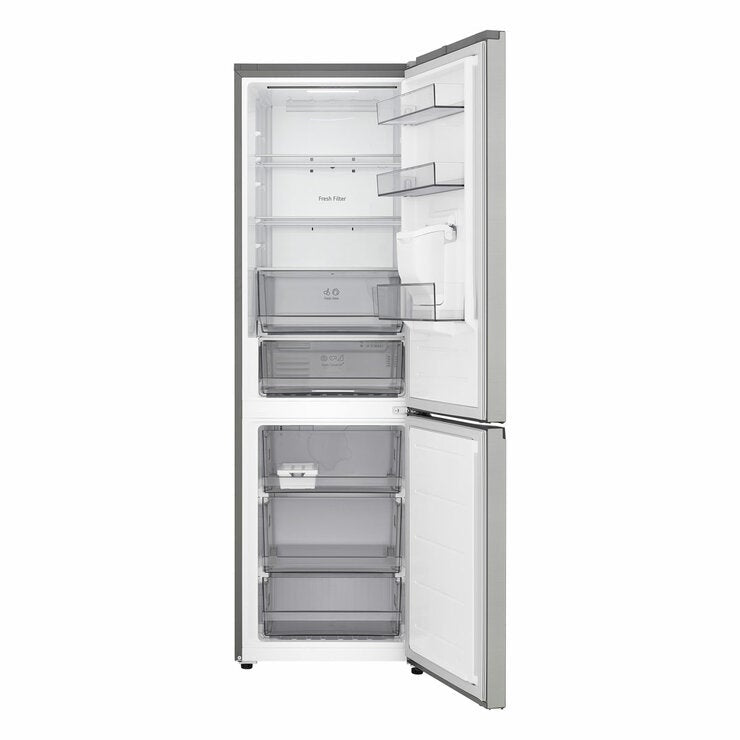 LG Fit & Max, GBFSJ10DPY Fridge Freezer, D Rated in Silver