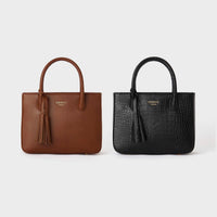 Osprey Belgravia Leather Crossbody Grab Bag