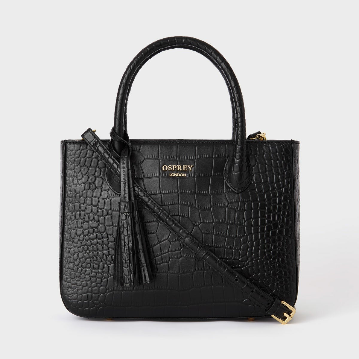 Osprey Belgravia Leather Crossbody Grab Bag