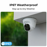 Reolink 12MP (4K+) UHD NVR PoE 16 x Channel / 8 x Turret Camera Kit with 4TB HHD