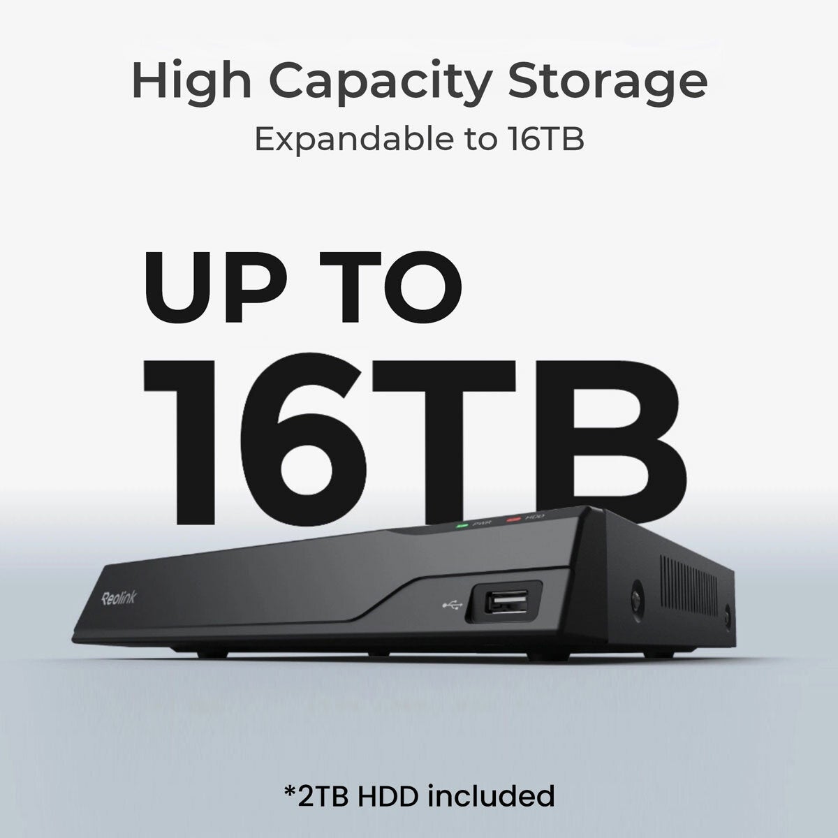Reolink 12MP (4K+) UHD NVR PoE 16 x Channel / 8 x Turret Camera Kit with 4TB HHD