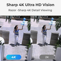 Reolink 8MP (4K) UHD NVR PoE Bullet Add on Cam 4 Pack