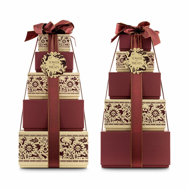 Festive Tower of Treats, 2.2kg in 2 Colours