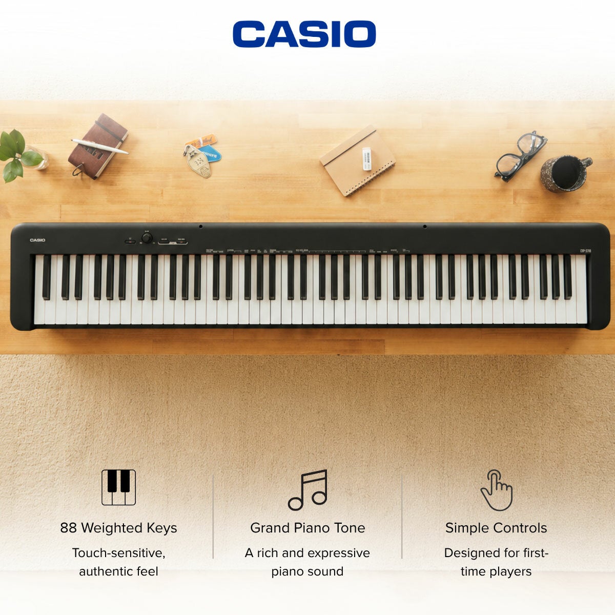 Casio CDP-S105 88-Key Digital Piano
