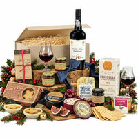 Heather & Bale The Luxury After Dinner Port & Stilton Hamper