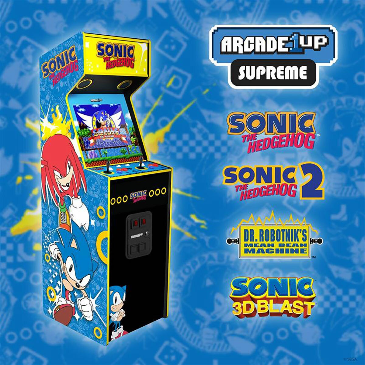 Arcade1Up Sonic the Hedgehog™ Supreme Home Arcade Machine
