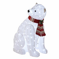 Outdoor Lit Polar Bears - Pack Of 2