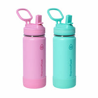 Thermoflask Stainless Steel Water Bottle 473ml, 2 Pack in 3 Colour Sets