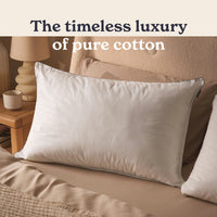 Sleepeezee Sumptuous Cotton Pillow, 48 x 74 cm