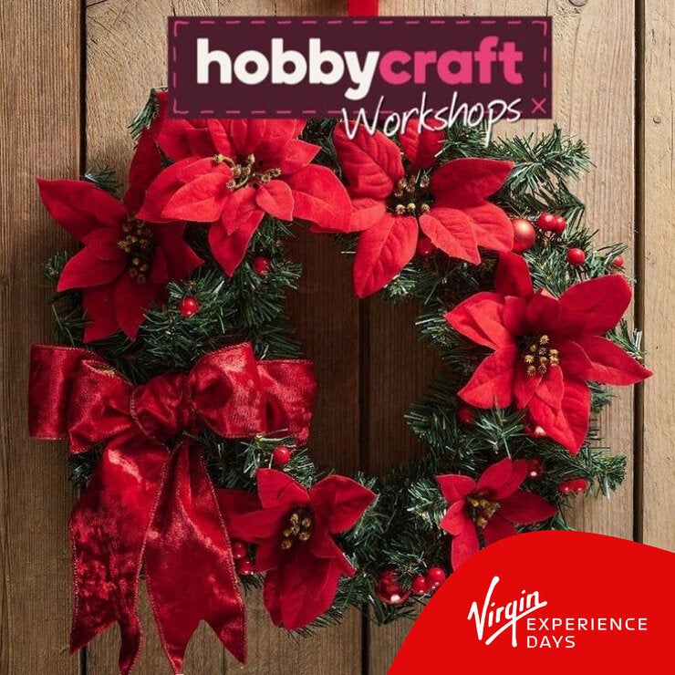 Virgin Experience Days Hobbycraft Traditional Christmas Wreath Making Workshop For Two