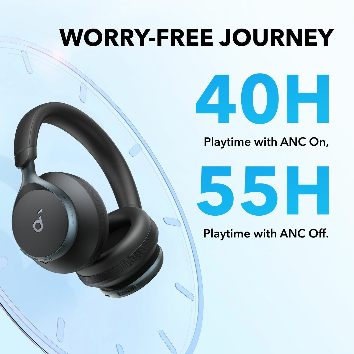 Soundcore Space One Wireless Noise-Cancelling Headphones