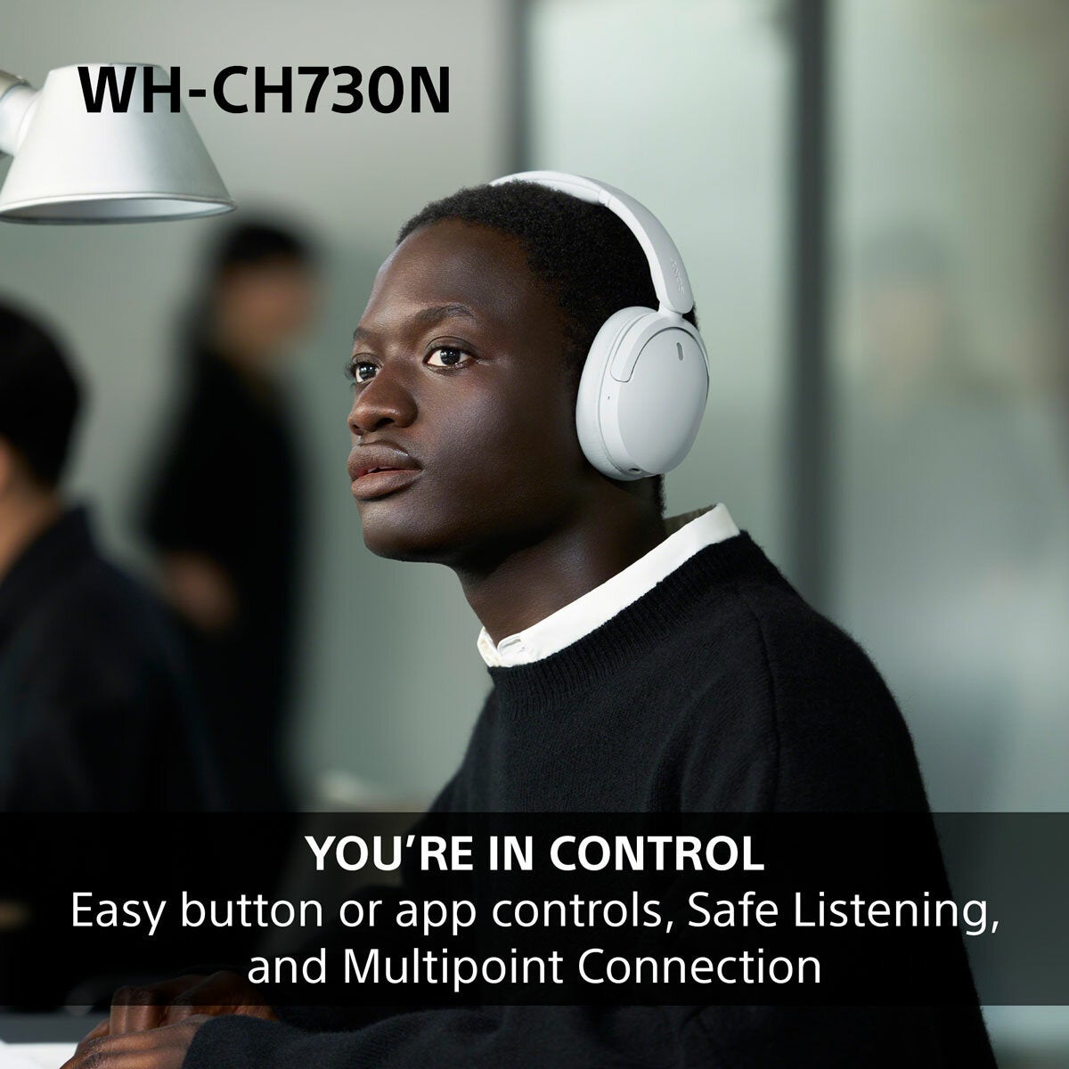 Sony WHCH730N Wireless Over-Ear Headphones
