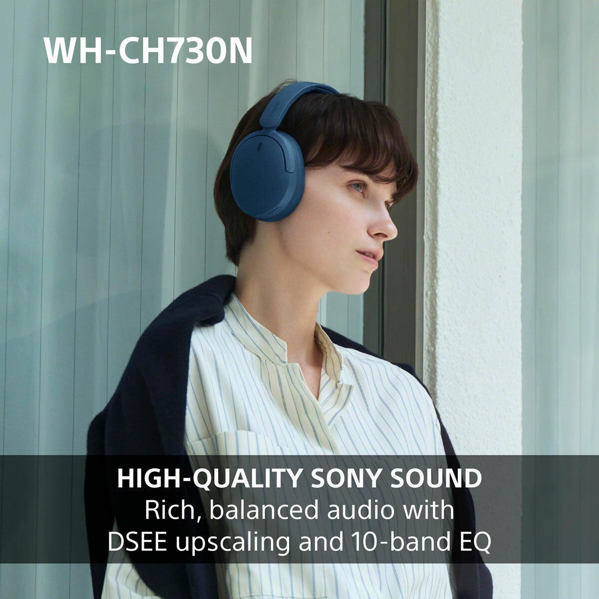 Sony WHCH730N Wireless Over-Ear Headphones