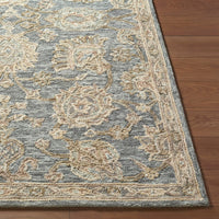 Livabliss Arnold Wool Grey Rug, In 2 Sizes