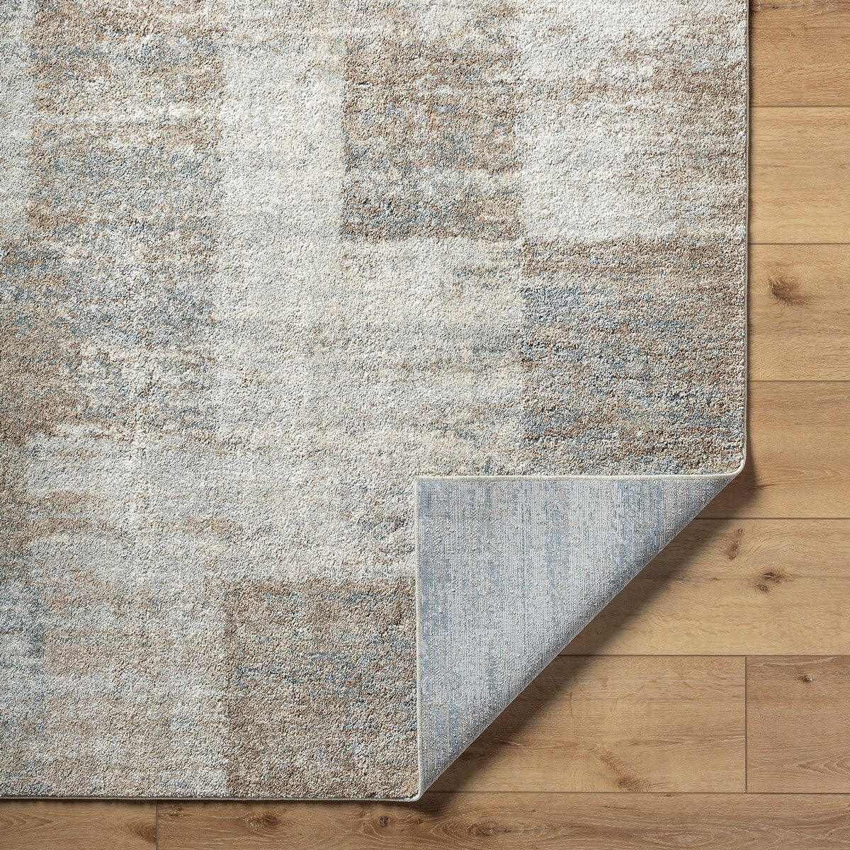 Livabliss Avellino Grey Check Rug, In 2 Sizes