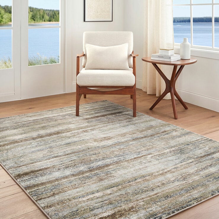 Livabliss Avellino Beige Rug, In 2 Sizes