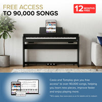 Casio AP-S190BK, 88 Key Fully-Weighted Digital Piano