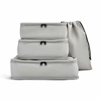 Rock Set of 4 Packing Cubes in 3 Colours