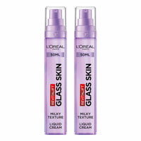 L'Oreal Revitalift Glass Skin Liquid Cream, 2 x 50ml