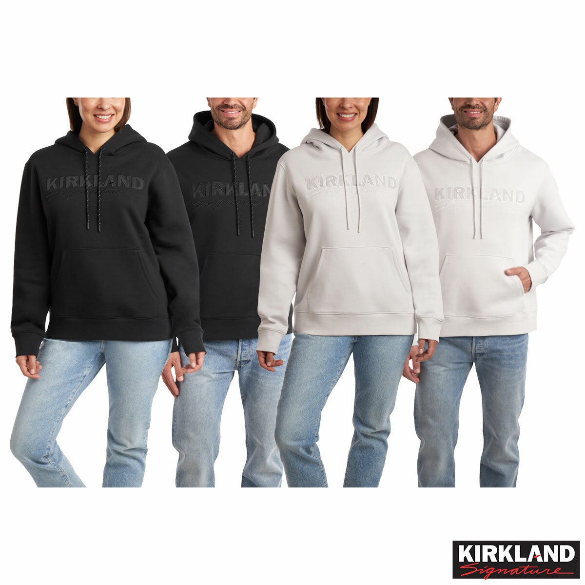 Kirkland Signature Unisex Logo Hoody