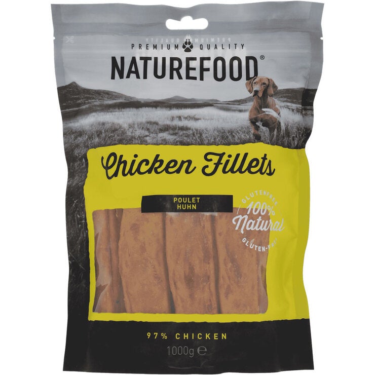 Nature Food Chicken Fillet Dog Treats, 1kg | Costco UK