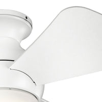 Kichler Sola 3 Blade (86cm) Indoor Ceiling Fan with AC Motor and Remote Control in 2 Colours