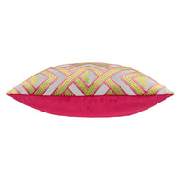 Henley Cushion Lime/Pink