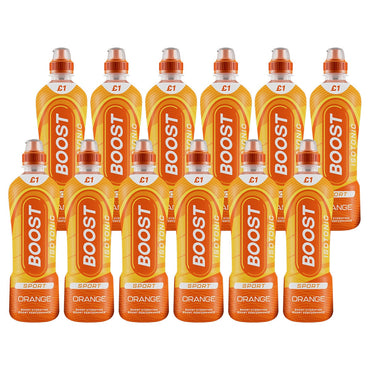 Boost Sport Isotonic Orange PMP £1, 12 x 500ml