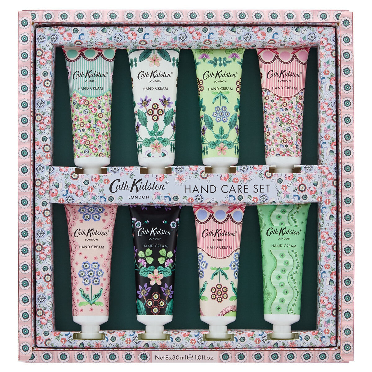 Cath Kidston Woven Flowers Hand Cream Set, 8 x 30ml