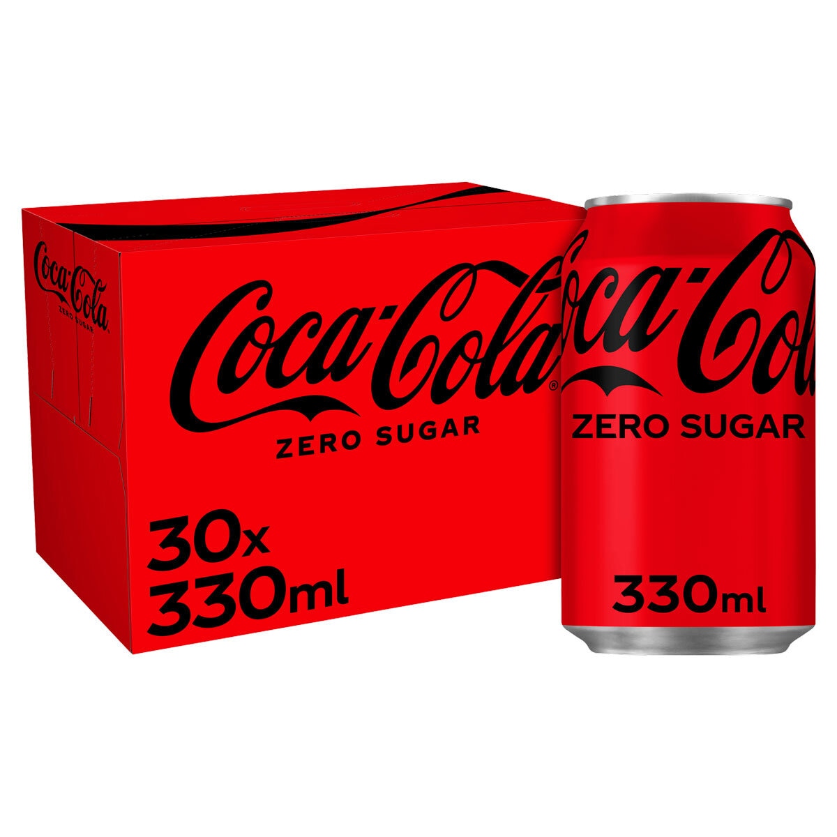 Coca Cola Zero Sugar, 30 x 330ml